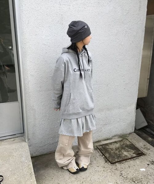 COVERNAT(カバーナット)の「センターアセンティックフードパーカー ブラック(パーカー・レディース・その他・X-SMALL/SMALL/MEDIUM/LARGE/X-LARGE/XX-LARGE)」の18枚目の写真