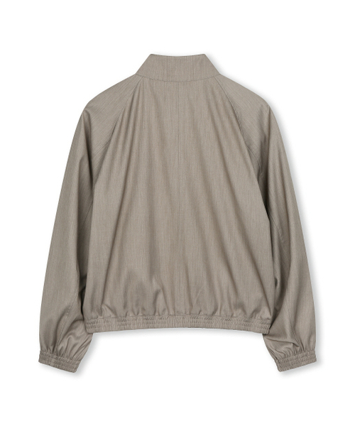 BESLOW（ビースロー）の「RELAXED HARRINGTON JACKET MELANGE BEIGE（その他アウター・メンズ・その他・SMALL/MEDIUM/LARGE/X-LARGE）」の8枚目の写真