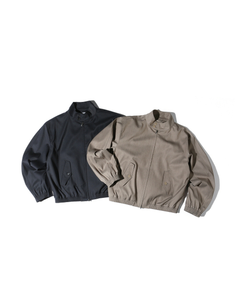 BESLOW（ビースロー）の「RELAXED HARRINGTON JACKET MELANGE BEIGE（その他アウター・メンズ・その他・SMALL/MEDIUM/LARGE/X-LARGE）」の9枚目の写真