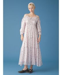 2WAYオリジナルフローラルドレス