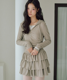 ZEROPLANET（ゼロプラネット）の「エバレイヤードチュチュワンピース[モカ]（ワンピース）」