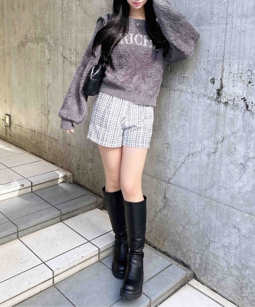 INGNI（イング）の「ツイードショートパンツ（その他パンツ・レディース・ホワイト系その他5/ブラック系その他2・FREE）」の11枚目の写真