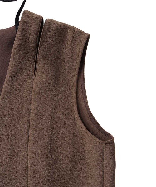 DRESSLAVE（ドレスレイブ）の「shoulder slit dress(ショルダースリットワンピース)（ワンピース・レディース・ブラック/ブラウン・38）」の12枚目の写真