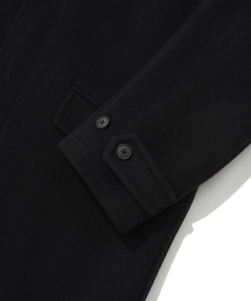COVERNAT(カバーナット)の「ウールバルマカンコート ブラック(チェスターコート・レディース・その他・SMALL/X-LARGE/LARGE)」の6枚目の写真