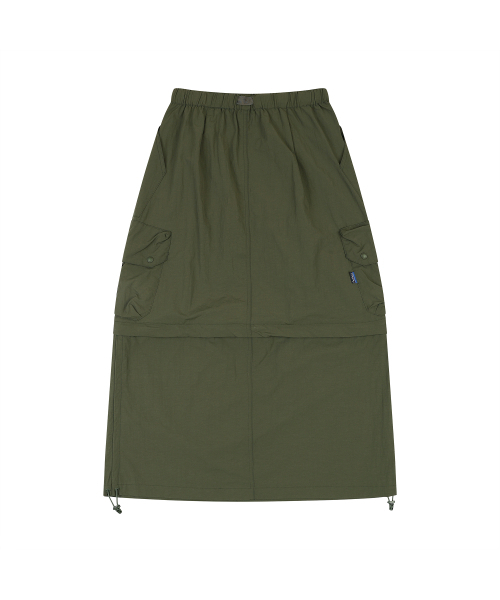 PENFIELD（ペンフィールド）の「2WAY UTILITY CARGO POCKET SKIRT OLIVE_FQ2KS63F（スカート・レディース・オリーブ・MEDIUM/SMALL）」の3枚目の写真
