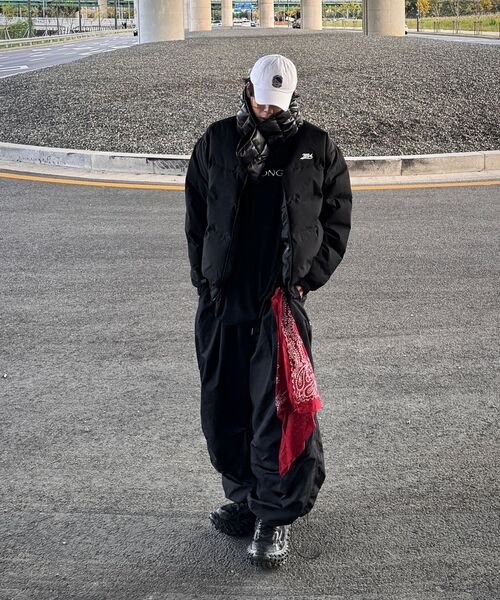 THE MILE（ザマイル）の「ML NYLON WIDE BALLON STRING PANT [BEIGE]（スウェットパンツ・メンズ・その他・LARGE/MEDIUM/SMALL）」の7枚目の写真