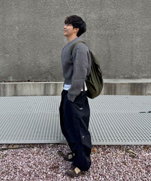 THE MILE（ザマイル）の「ML NYLON WIDE BALLON STRING PANT [BEIGE]（スウェットパンツ・メンズ・その他・LARGE/MEDIUM/SMALL）」の20枚目の写真