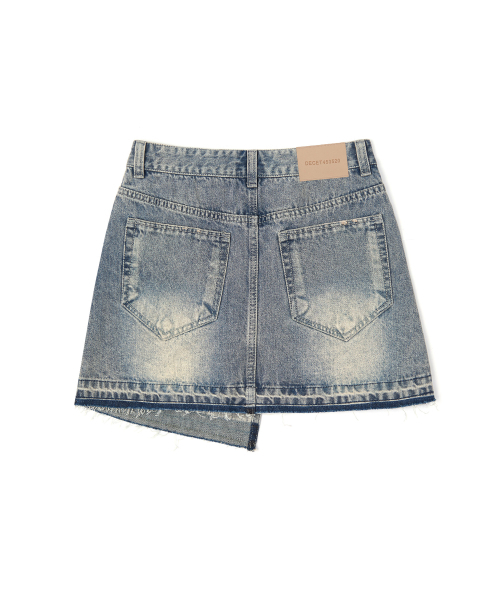 DECET WOMEN(デケット ウーマン)の「ラップスカート DCSK005Lブルー(スカート・レディース・その他・X-SMALL/SMALL/MEDIUM)」の8枚目の写真