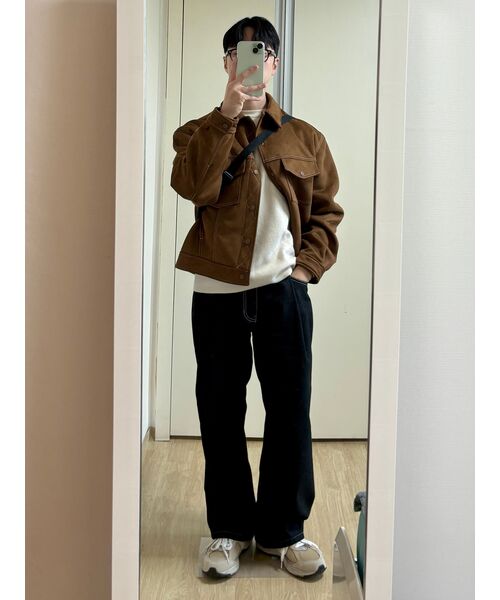 DECET(デケト)の「Deep Pleats Wide Jeans DCPT030CPBlack(デニムパンツ・レディース・その他・34/32/30/26/28)」の17枚目の写真