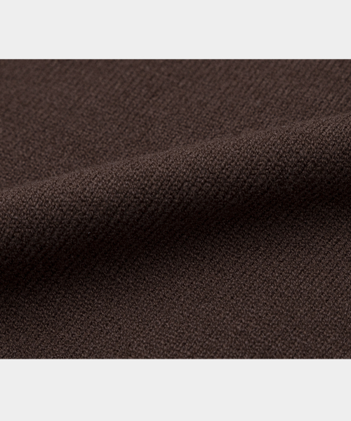 LETTERCOMO(レテルコモ)の「エッセンシャルデイリーラウンドニットブラウン(ニット/セーター・レディース・その他・MEDIUM/LARGE)」の5枚目の写真