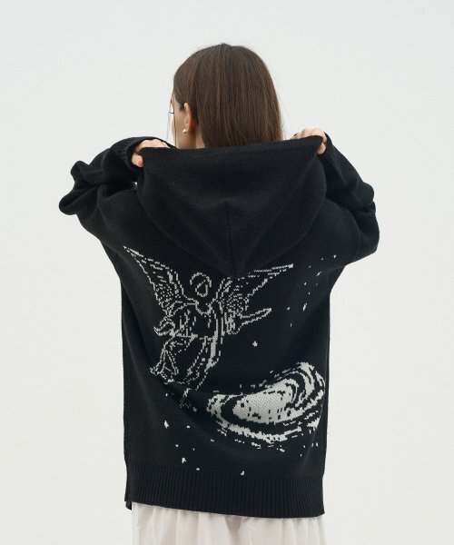 BLOND9(ブロンドナイン)の「ガブリエルジャカードニットフードジップアップ(パーカー・メンズ・その他・LARGE/MEDIUM/SMALL/X-LARGE)」の9枚目の写真