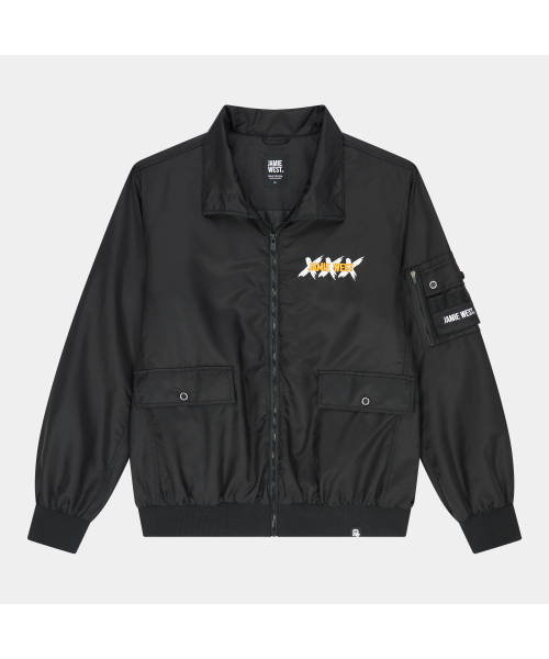 JAMIE WEST(ジェイミーウエスト)の「JWGC スタンドカラーウィンドブレーカー (ブラック)(ナイロンジャケット・レディース・その他・LARGE/X-LARGE/MEDIUM)」の3枚目の写真