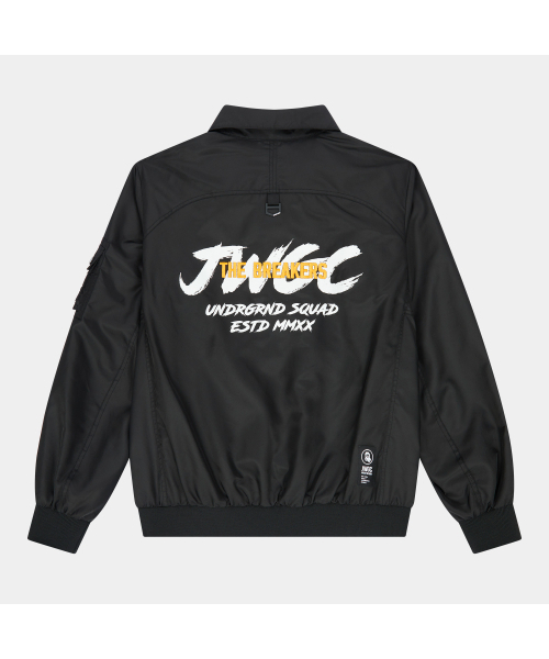 JAMIE WEST(ジェイミーウエスト)の「JWGC スタンドカラーウィンドブレーカー (ブラック)(ナイロンジャケット・レディース・その他・LARGE/X-LARGE/MEDIUM)」の4枚目の写真