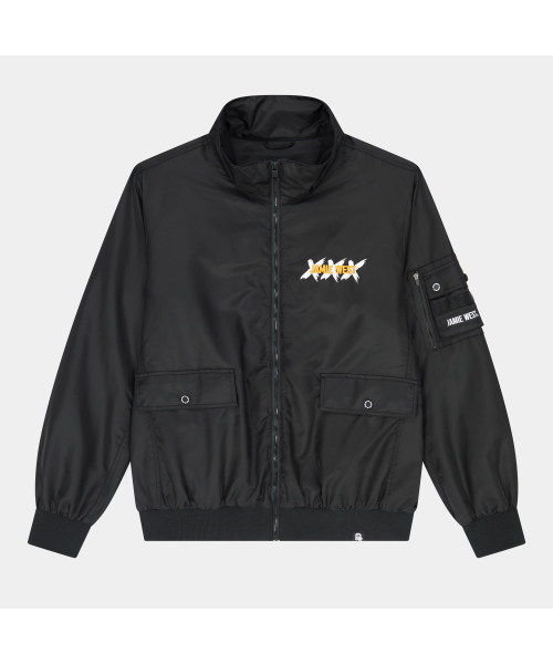 JAMIE WEST(ジェイミーウエスト)の「JWGC スタンドカラーウィンドブレーカー (ブラック)(ナイロンジャケット・レディース・その他・LARGE/X-LARGE/MEDIUM)」の5枚目の写真