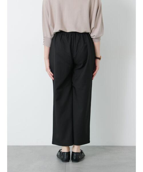 Te chichi TERRASSE(テチチテラス)の「【選べる着丈】ストレートイージーパンツ(その他パンツ・レディース・チャコールグレー/ブラック/イエロー/ベージュ/ブラウン・フリー(S)/フリー(M))」の9枚目の写真