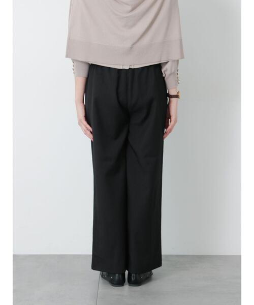 Te chichi TERRASSE(テチチテラス)の「【選べる着丈】ストレートイージーパンツ(その他パンツ・レディース・チャコールグレー/ブラック/イエロー/ベージュ/ブラウン・フリー(S)/フリー(M))」の15枚目の写真