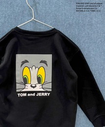 くま吉♡③４Ｌ～５Ｌ黒*オーバーサイズラグランスウェット裏起毛 クマプリントスウェット（スウェット・トレーナー） | PINK-latte