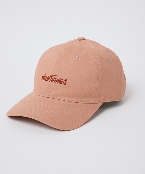 WILD THINGS（ワイルドシングス）の「【WILD THINGS】COTTON TWILL LOGO CAP / WT26059SL（キャップ・メンズ・ライトブルー/オリーブ/ブラック/ピンク/ベージュ・FREE）」の5枚目の写真