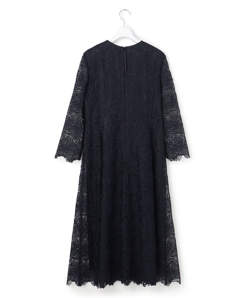 23区（ニジュウサンク）の「【APPLAUDIR】Brocheリボンブーケレース ドレス（ドレス・レディース・ネイビー系・44）」の12枚目の写真