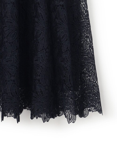 23区（ニジュウサンク）の「【APPLAUDIR】Brocheリボンブーケレース ドレス（ドレス・レディース・ネイビー系・44）」の15枚目の写真