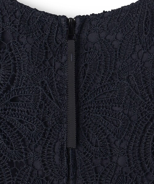 23区（ニジュウサンク）の「【APPLAUDIR】Brocheリボンブーケレース ドレス（ドレス・レディース・ネイビー系・44）」の16枚目の写真