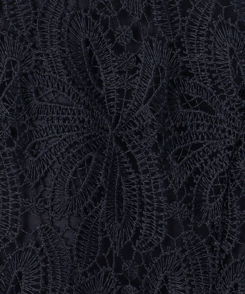 23区（ニジュウサンク）の「【APPLAUDIR】Brocheリボンブーケレース ドレス（ドレス・レディース・ネイビー系・44）」の17枚目の写真