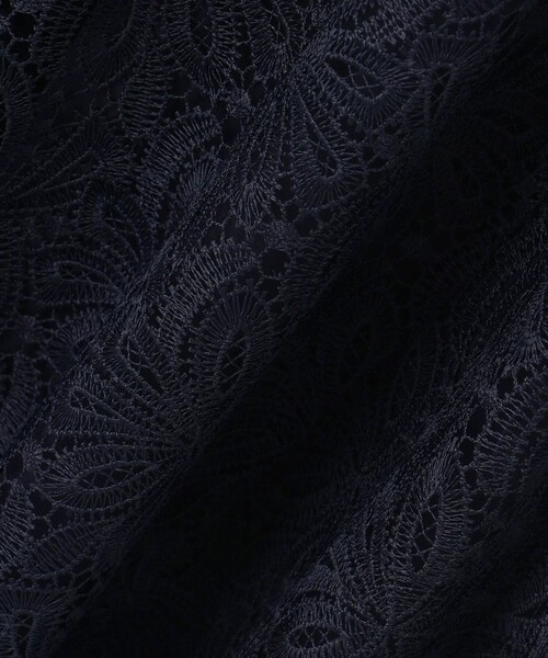 23区（ニジュウサンク）の「【APPLAUDIR】Brocheリボンブーケレース ドレス（ドレス・レディース・ネイビー系・44）」の18枚目の写真