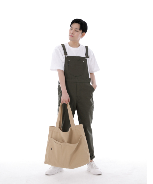 SAINTCREW(セントクルー)の「シティボーイボタンオーバーオール CBB-607 カーキ(サロペット/オーバーオール・メンズ・その他・MEDIUM/LARGE/X-LARGE)」の6枚目の写真