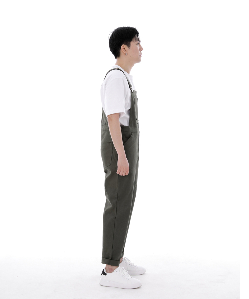 SAINTCREW(セントクルー)の「シティボーイボタンオーバーオール CBB-607 カーキ(サロペット/オーバーオール・メンズ・その他・MEDIUM/LARGE/X-LARGE)」の4枚目の写真