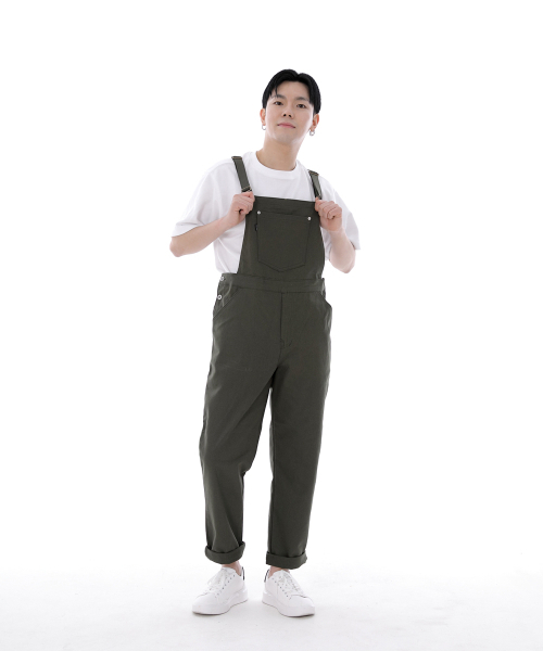 SAINTCREW(セントクルー)の「シティボーイボタンオーバーオール CBB-607 カーキ(サロペット/オーバーオール・メンズ・その他・MEDIUM/LARGE/X-LARGE)」の3枚目の写真
