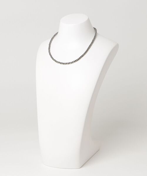 ERICKA NICOLAS BEGAY(エリッカ ニコラス ビゲイ)の「【ERICKA NICOLAS BEGAY】 NAVAJO PEARL NECKLACE / 4-40(ネックレス・メンズ・シルバー系2/シルバー系1・40)」の3枚目の写真