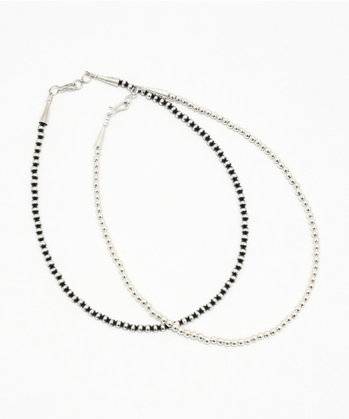 ERICKA NICOLAS BEGAY(エリッカ ニコラス ビゲイ)の「【ERICKA NICOLAS BEGAY】 NAVAJO PEARL NECKLACE / 4-40(ネックレス・メンズ・シルバー系2/シルバー系1・40)」の5枚目の写真
