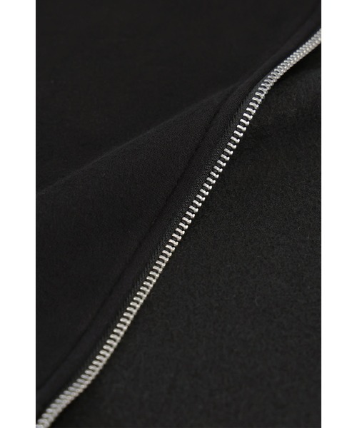 ALEXIA STAM（アリシアスタン）の「Wellness Contrast Logo Zip Up Hoodie /ウェルネス ジップアップパーカー（パーカー・レディース・グレー/ブラック・FREE）」の16枚目の写真