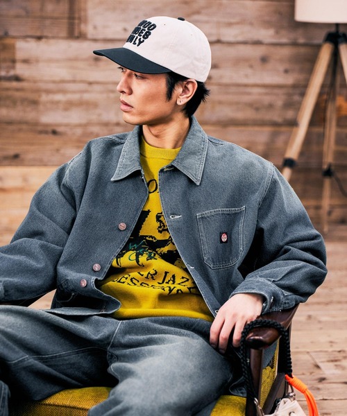 希少 90s 古着 PINK HOUSE モノトーン カバーオール 黒 L 希少 90s