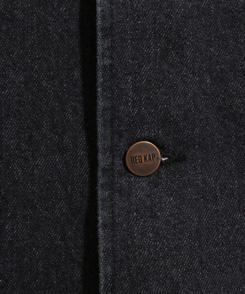 RED KAP（レッドキャップ）の「【RED KAP(レッドキャップ)】別注デニムカバーオール[セットアップ可]（カバーオール・メンズ・ブラック/ブルー・MEDIUM/LARGE）」の9枚目の写真