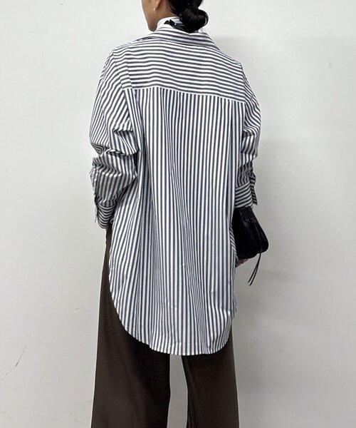 GALLARDAGALANTE（ガリャルダガランテ）の「【MANAKAコラボ】スカーフセットシャツ（シャツ/ブラウス・レディース・ブルー/サックスブルー・FREE）」の21枚目の写真