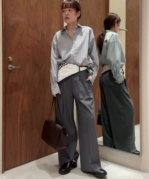 GALLARDAGALANTE（ガリャルダガランテ）の「【MANAKAコラボ】スカーフセットシャツ（シャツ/ブラウス・レディース・ブルー/サックスブルー・FREE）」の5枚目の写真