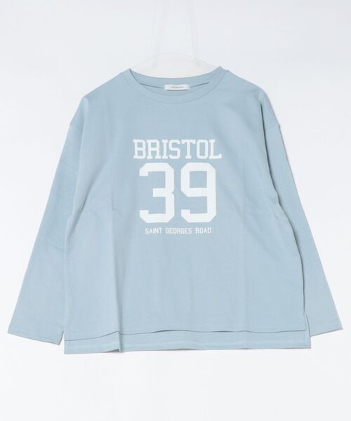 Doux archives（ドゥアルシーヴ）の「ナンバリングロンＴｅｅ（Tシャツ/カットソー・レディース・オフホワイト/サックスブルー/グレイッシュベージュ・FREE）」の17枚目の写真