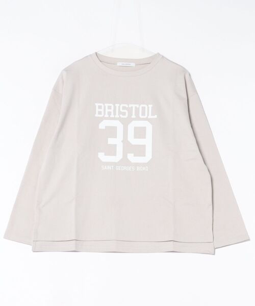 Doux archives（ドゥアルシーヴ）の「ナンバリングロンＴｅｅ（Tシャツ/カットソー・レディース・オフホワイト/サックスブルー/グレイッシュベージュ・FREE）」の18枚目の写真