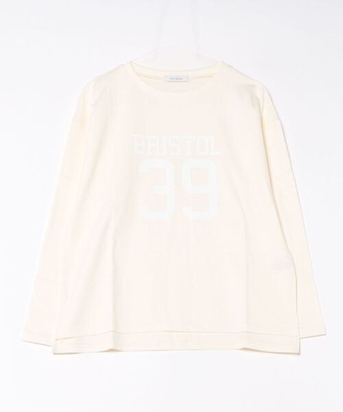 Doux archives（ドゥアルシーヴ）の「ナンバリングロンＴｅｅ（Tシャツ/カットソー・レディース・オフホワイト/サックスブルー/グレイッシュベージュ・FREE）」の19枚目の写真