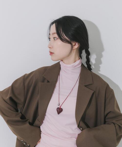 SMELLY（スメリー）の「ハートカラーコードネックレス（ネックレス・レディース・レッド・-）」の7枚目の写真