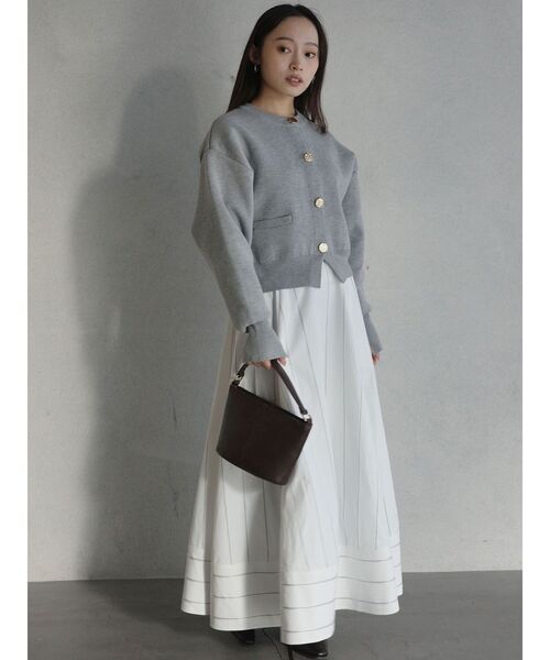 LAGUNAMOON（ラグナムーン）の「【POLO BCSコラボ】ボリュームマキシサーキュラースカート（スカート・レディース・ネイビー/ブルー/ホワイト・MEDIUM/SMALL）」の8枚目の写真