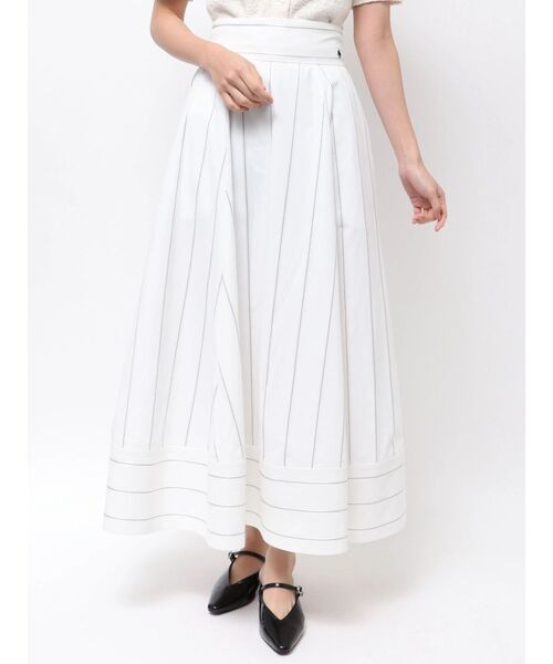 LAGUNAMOON（ラグナムーン）の「【POLO BCSコラボ】ボリュームマキシサーキュラースカート（スカート・レディース・ネイビー/ブルー/ホワイト・MEDIUM/SMALL）」の10枚目の写真