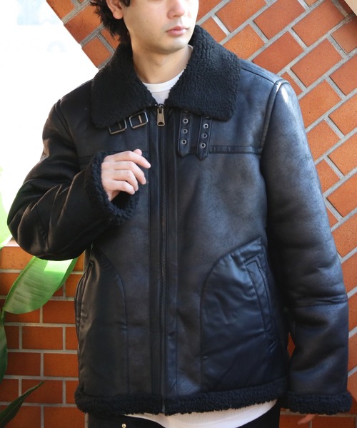 TOMMY HILFIGER(トミーヒルフィガー)の「TOMMY HILFIGER フライトジャケット 裏ボア(ミリタリージャケット・メンズ・ブラウン/ブラック・X-LARGE/MEDIUM/LARGE)」の21枚目の写真