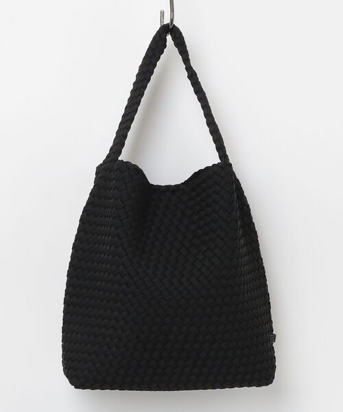 NAGHEDI（ナゲディ）の「NAGHEDI Nomad Medium Hobo ナケディ メッシュ ノマド ミディアム ホーボートートバッグ（トートバッグ・レディース・ベージュ/ブラック/クリーム・FREE）」の19枚目の写真