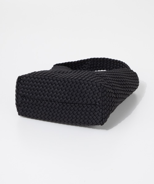 NAGHEDI（ナゲディ）の「NAGHEDI Nomad Medium Hobo ナケディ メッシュ ノマド ミディアム ホーボートートバッグ（トートバッグ・レディース・ベージュ/ブラック/クリーム・FREE）」の9枚目の写真