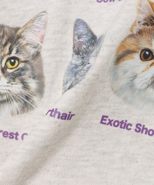 BEAMS mini(ビームスミニ)の「いぬ ねこ Tシャツ 2026SS(90~140cm)(Tシャツ/カットソー・キッズ・ネイビー/ナチュラル・140/130/120/110/100/90)」の21枚目の写真