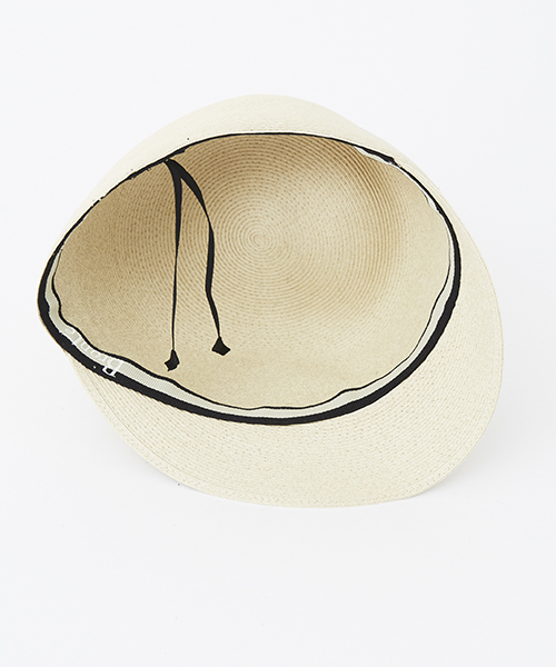 BRONTE（ブロンテ）の「Bronte(ブロンテ)　TINA（キャップ・レディース・ナチュラル/ネイビー・ONE SIZE）」の5枚目の写真