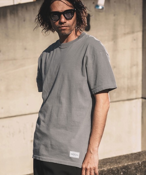 WONDER WALL MOTEL(ワンダーウォールモーテル)の「mt10153-VINTAGE WASH S-SL T Tシャツ(26SSCT007)(Tシャツ/カットソー・メンズ・ネイビー/グレー/ブラック/ホワイト・XL/L/M)」の3枚目の写真