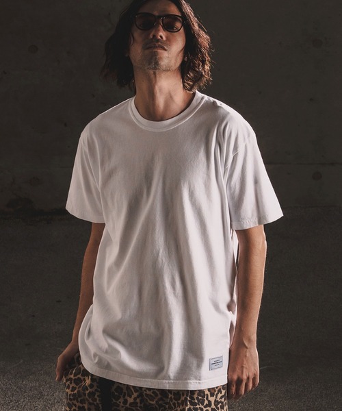 WONDER WALL MOTEL(ワンダーウォールモーテル)の「mt10153-VINTAGE WASH S-SL T Tシャツ(26SSCT007)(Tシャツ/カットソー・メンズ・ネイビー/グレー/ブラック/ホワイト・XL/L/M)」の1枚目の写真